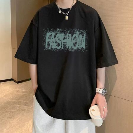 Fashion Men's Loose Short Sleeve T-Shirt