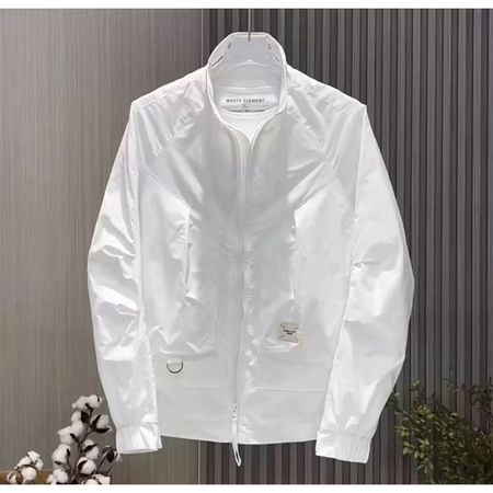 Men's Stand-up Collar Jacket Stylish and All-match Workwear Coat