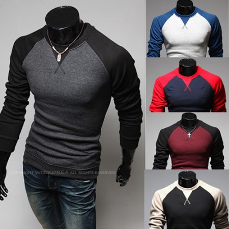 New Round Neck Hot Sale Embroidery Men's Long-Sleeve T-Shirt